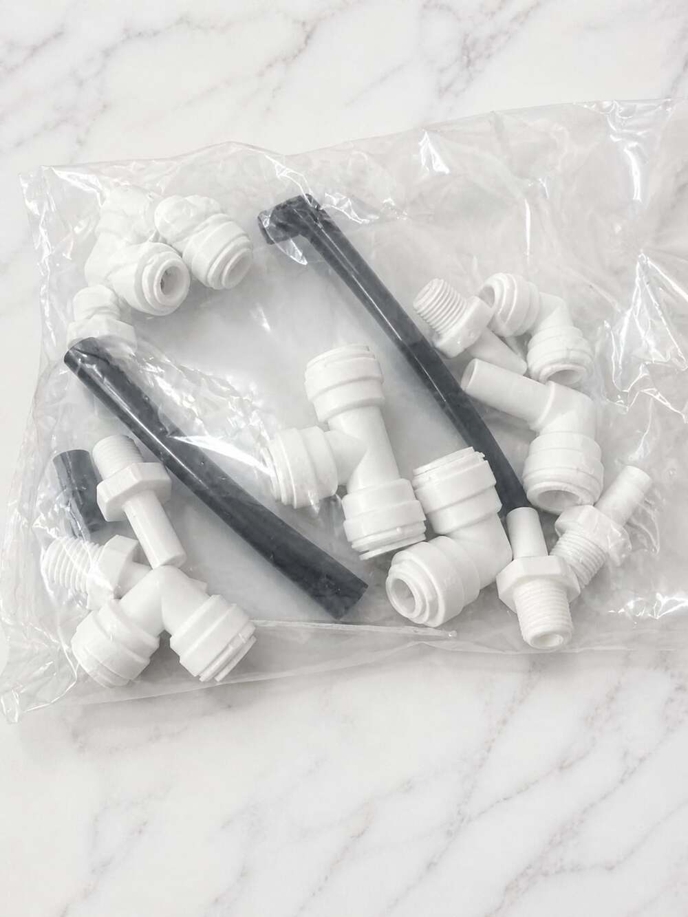 1 Series-2S 2L Membrane Assembly Fitting Kit w/Push-to-Connect Fittings & Tubing